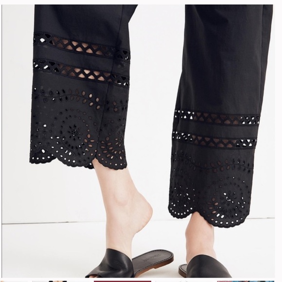 Madewell Eyelet Frilled-Strap Jumpsuit - Picture 4 of 11